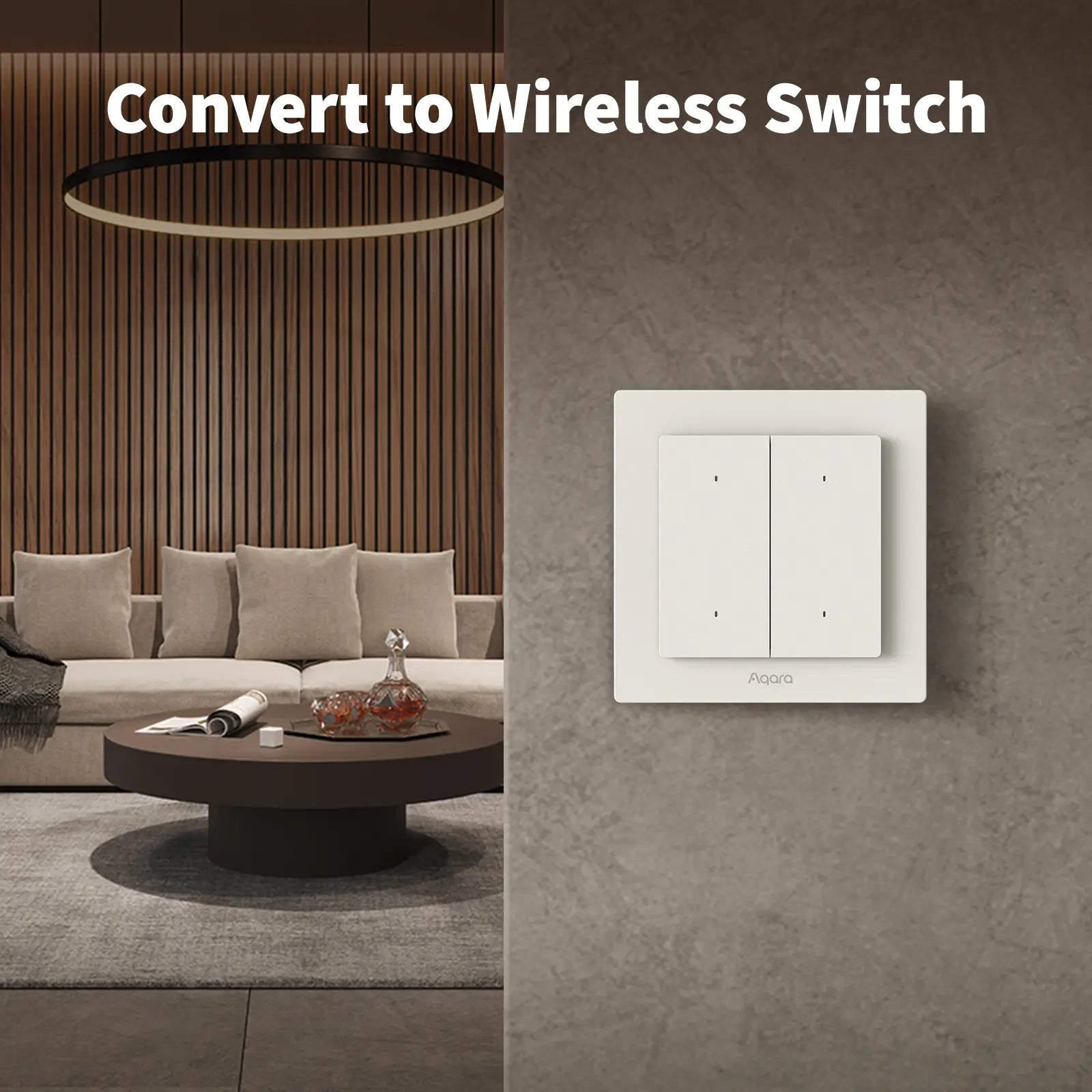 Light Switch H2 EU (2 Buttons, 1 Channel) - Image 4